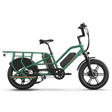 JOBOBIKE Transer cargo elektryczny rower transportowy Biały